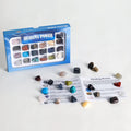 Nautral Healing Crystals Gift Box Irregular Shape Reiki Gemstone Specimen Set Tumbled Stone Love Folk Art Natural Gemstone