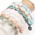 Wholesale Faceted Oval Shape 18*13MM Jasper/Labradorite/Aquamarine/Opal Stone Beads for Jewelry Making