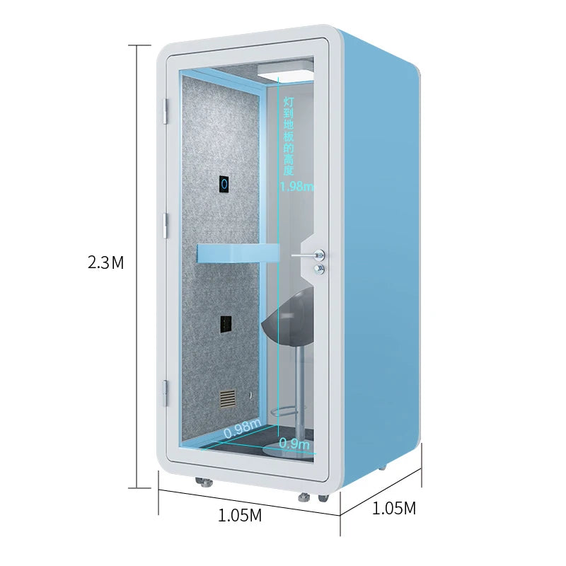 Indoor Prefabricated Modern Office Pods Telephone Booth Sale Furniture Phone Booth Portable Modular Studio Office Pod Work Sound