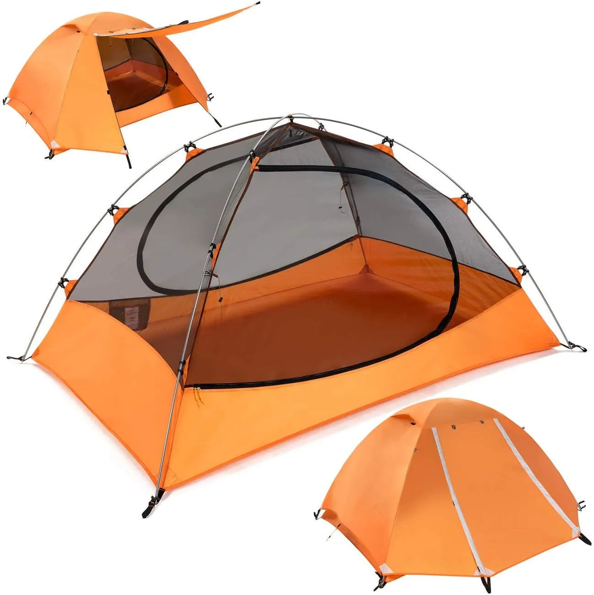 Woqi High Quality Easy Set up Camping Tarp Windproof Larger Size Family Picnic Camping Tent