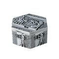 New Jewelry Box Egyptian Style Creative Vintage Jewelry Box Exquisite Small Ring Storage Box Wholesale