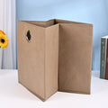 Rectangle Fabric Basket for Gift Hamper Boxes and Containers Foldable Eco-Friendly Home Storage Bins with 30L Capacity