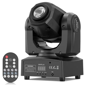 U`King 50w Gobo Black Shell Stage Light Remote Shaking Head LED DMX Dj Disco Light Equipment