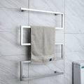 Stainless Steel Wall Mounted Bathroom Towel Warmer Rack Electric Towel Warmer Heater
