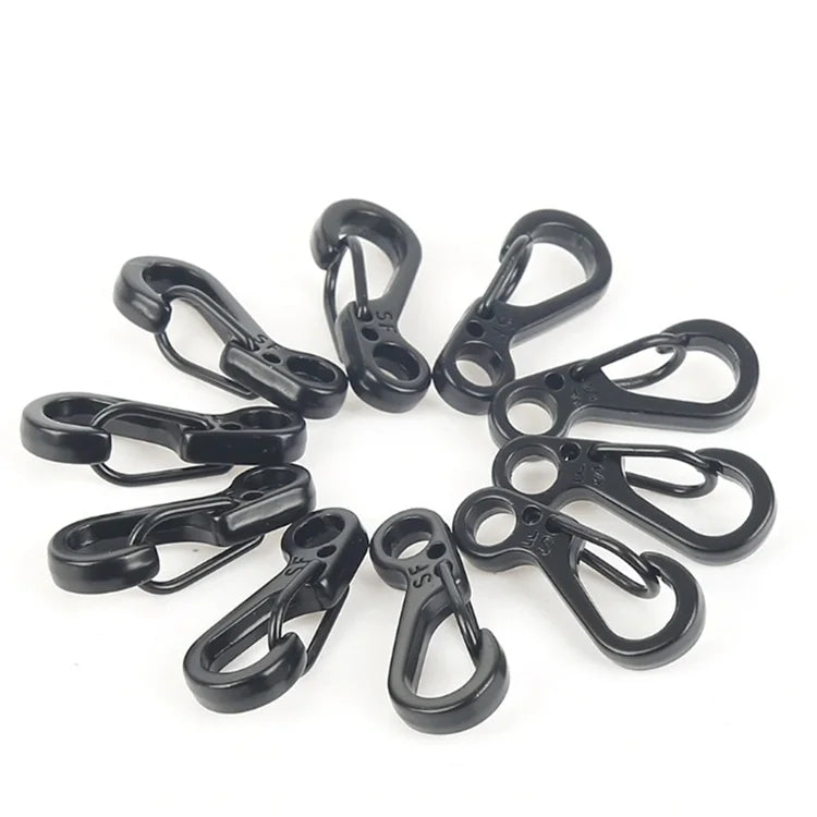 SF Classic Simple Mini Spring Buckle Carabiner Keychain Camping Bottle Hooks Pet Tag Carabine