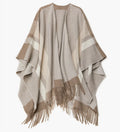 New Arrival Winter 100% Pure Lamb Wool Scarf Soft Warm Thick Plaid Large Blanket Cloak Shawl Tassel Checked Pashmina