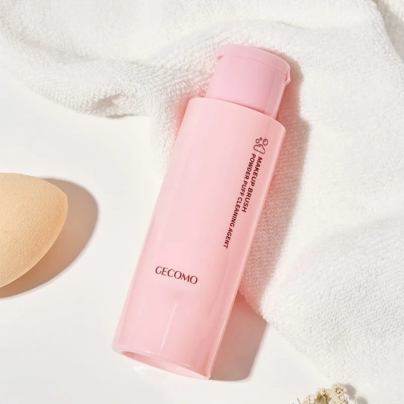 GECOMO Make-up Brush Powder Puff Cleanser Gentle Clean Without Hurting Hands Beauty Makeup Makeup Brush Puff Cleaning Tool