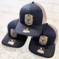 High Quality Outdoor Breathable Mesh Buckle Style Custom logo Gorras Cap Richardson 112 Trucker Hat