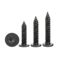 M2 M2.3 M2.6 M3 M4 M5  Black Stainless Steel 304 Thin Flat Head Torx Self Tapping Screws
