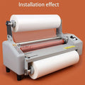 125mic Lamination Roll  Film Glossy PET Lamination Pouch Film 320mm Laminating Film A4