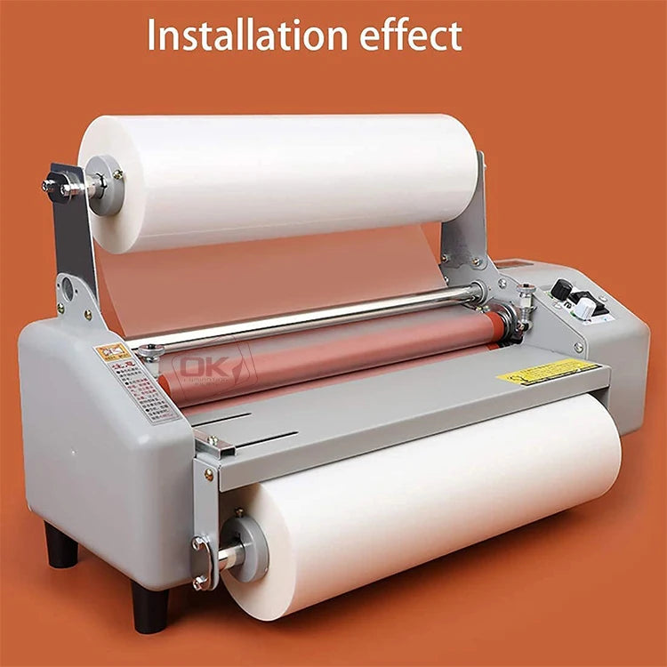 125mic Lamination Roll  Film Glossy PET Lamination Pouch Film 320mm Laminating Film A4