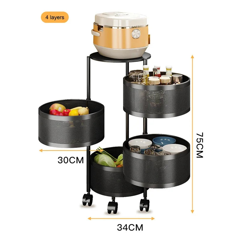 Kitchen Vegetable Storage Baskets and Racks Storage Racks & Shelving Units Storage Rack