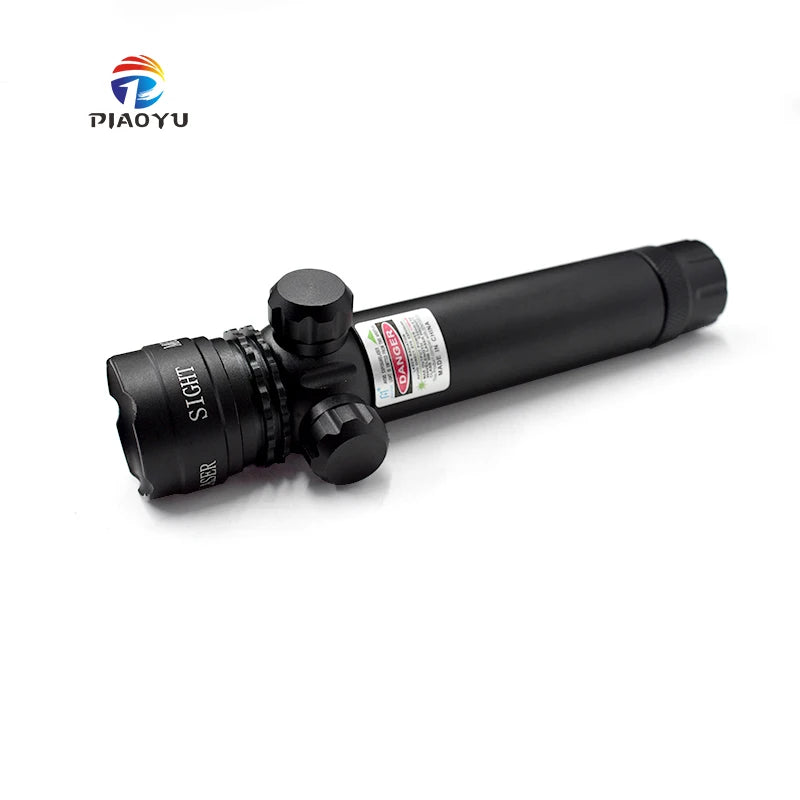 Piaoyu High Power Tactical Green Dot Laser Scope Remote Adjustable Focus Stand with Collimator Shooting Accessories for Hunting MegaBDM