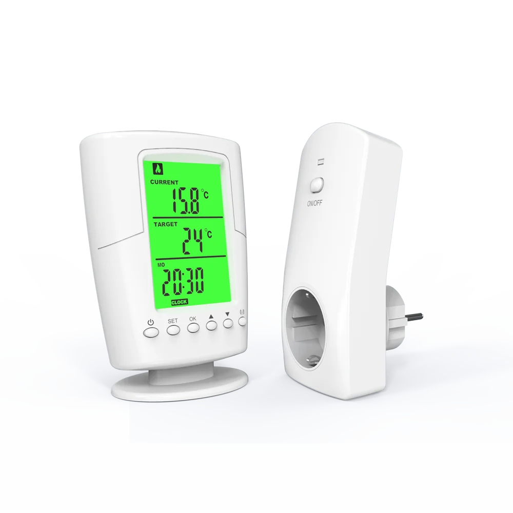 ALDI Selling Plug in Type Digital Thermostat Timer Socket With TUV ROHS Certificate