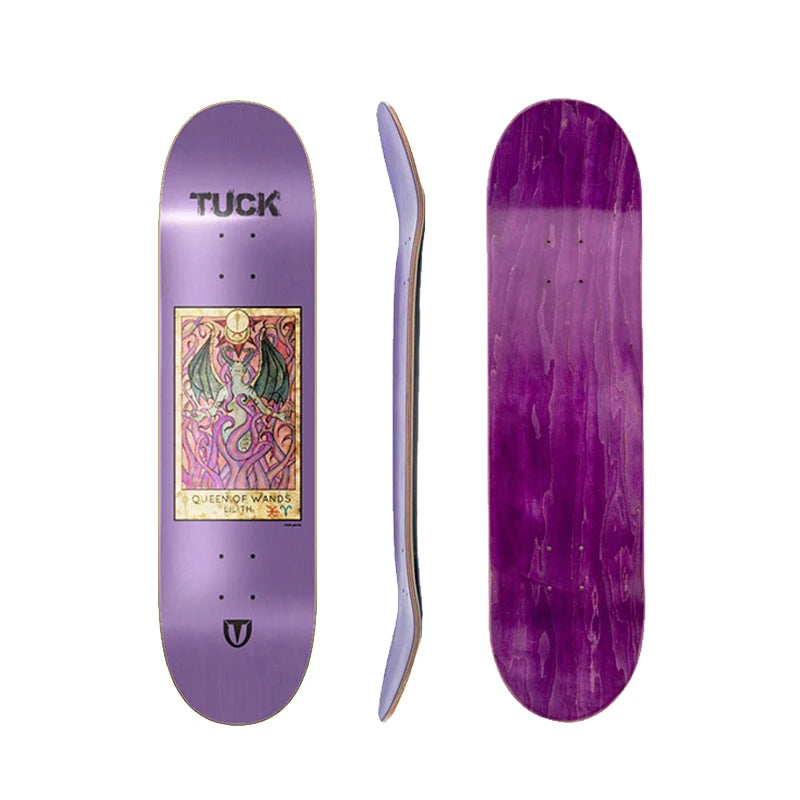 China Factory 7 Ply Canadian Maple Wooden Skateboard Decks Custom 8125