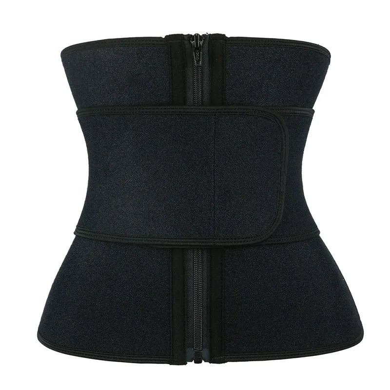 NANBIN Breathable Neoprene Waist Slimming Cinchers with Medium Control 3D Embroidery Custom Logo Private Label Corset Sweat Belt