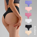 European USA SIZE Custom Logo Letter Print High Waist Female t Back Panties Laser Cut Set of Seamless Thongs for Woman