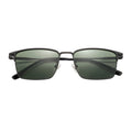 Luxury Brand Titanium Alloy Square Men's Sunglasses Polarized Driving Sun Glasses UV400 Glasses