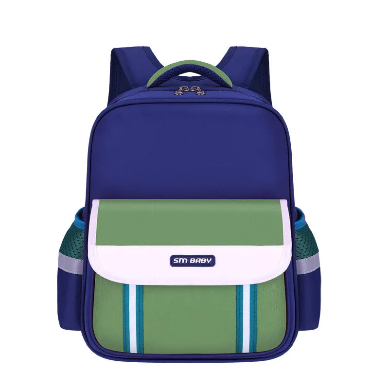 2025 Fashion British Style Children's Kindergarten Schoolbag Large Capacity Load Reduction Portable Easy to Clean Backpack