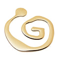High Polished Underwear Metal Gold Ring Custom Shape Women Bikini Metal Clasp Buckle Adjustable Swimwear Metal Parts