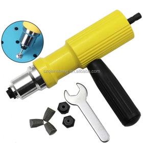 Electric Rivet Nut Gun Machine Core Pull Accessories Cordless Riveting Gun Drill Adapter Hand Rivet Nut Gun