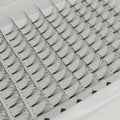 Short Stem Private Label Grafting 5D Eyelashes Premade Volume Fans Silk Volume Lash Extension with 0.07mm