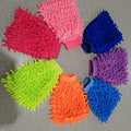 Ultrafine Fiber Chenille Microfiber Car Wash Glove Mitt Soft Mesh Backing No Scratch for Car Wash and Cleaning