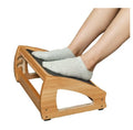 Handmade Foot Stool Under Desk 3 Height Position Adjustable Under Desk Footrest Ergonomic Foot Rest for Under Desk for Home Office