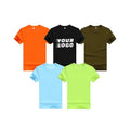 Summer Style Hot Sale Custom Printing Logo Unisex Sports Wear Running Breathable Men Sport Shirts Custom Your Own Brand Shirts