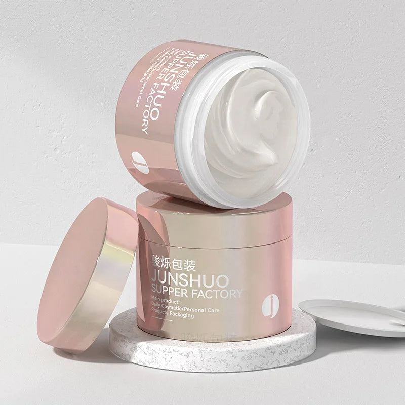 Dazzling PP Plastic Jar 120ml Face Cream Conditioner Cosmetic Packaging