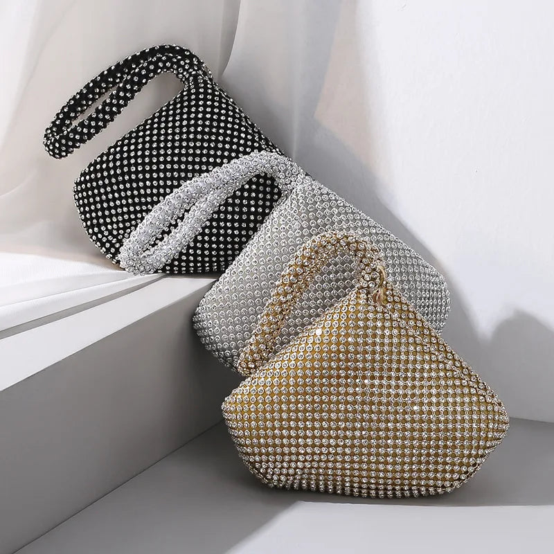 Best Selling Diamond Design Party Rhinestone Clutch Stone Purses Women Luxury Ladies Evening Bags