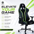 Middle Size Ergonomic PU Leather Sturdy Metal Frame Executive Swivel Computer Racing Office Gaming Chair