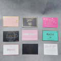 Custom Personalize Logo Thank You Card Gold Foil Printed Thank You for Supporting My Small Business Cards With Your Own Logo