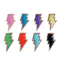 Wholesale 3D Iron-On Sequins Resin Chenille Embroidery Patches for Clothing