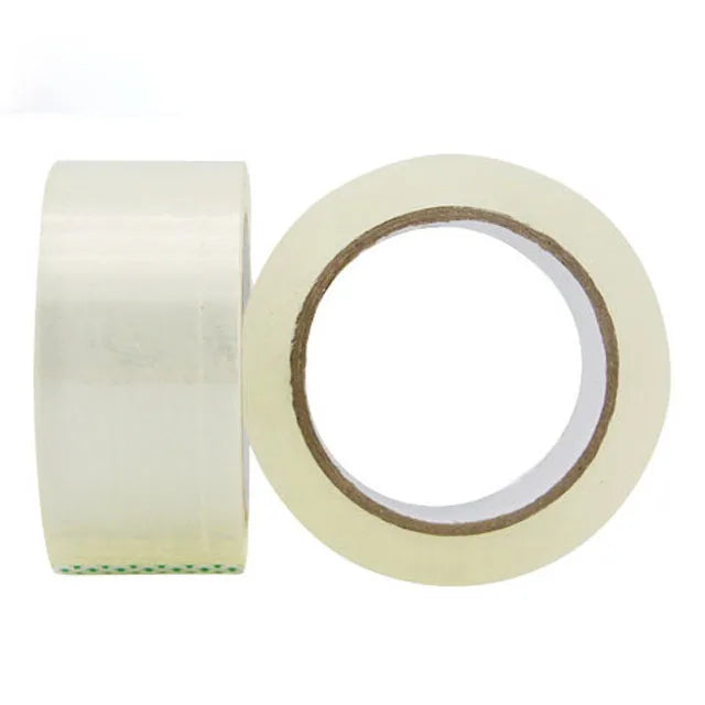 Excellent Logo Custom Adhesive Thicker Transparent White Packing Bopp Tape for Packing & Shipping