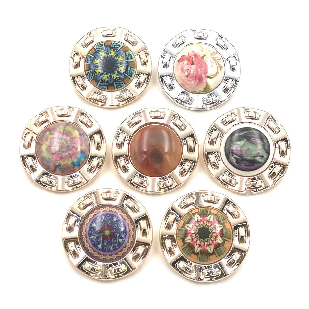 Crystal Shank Custom Popular Decorative New Sofa Button Plastic Upholstery
