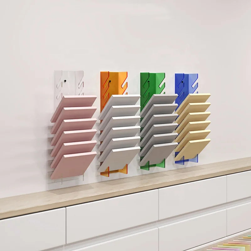 Showroom Acrylic Stand Display Stone Ceramic Tiles Sample Display Rack Marble Mosaic Acrylic Display Stand