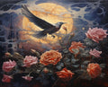 Chenistory Diamond Painting Animal Bird Picture of Rhinestone Mosaic Embroidery Diamond Art Flower Wall Decor