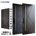 UK Standard Contemporary Luxury Premium Quality Strong Aluminum Pivot Doors Front Entrance External Doors