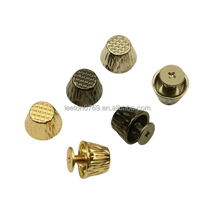 Stock Supply Bag Hardware Accessories Fashional 12mm Decorative Bag Feet Button