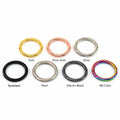 Premium Electroplated O Ring Round Color Strong Durable Metal Ring for Wholesale Pet Collar and Bag Hardware