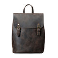 Vintage Breathable Exquisite Real Leather Fashion School Travel Computer Rucksack Backpack