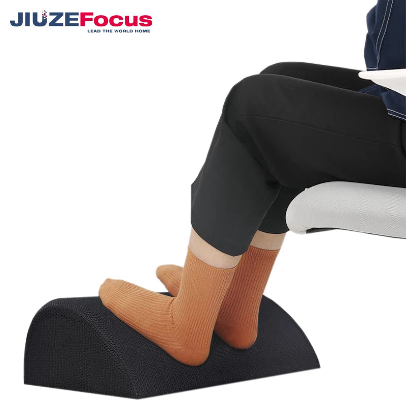 Adjustable Foot Rest - Foot Rest Under Desk Cushion Provides More Comfort for Legs Ergonomic Footrest Cushion Reduces Pressure