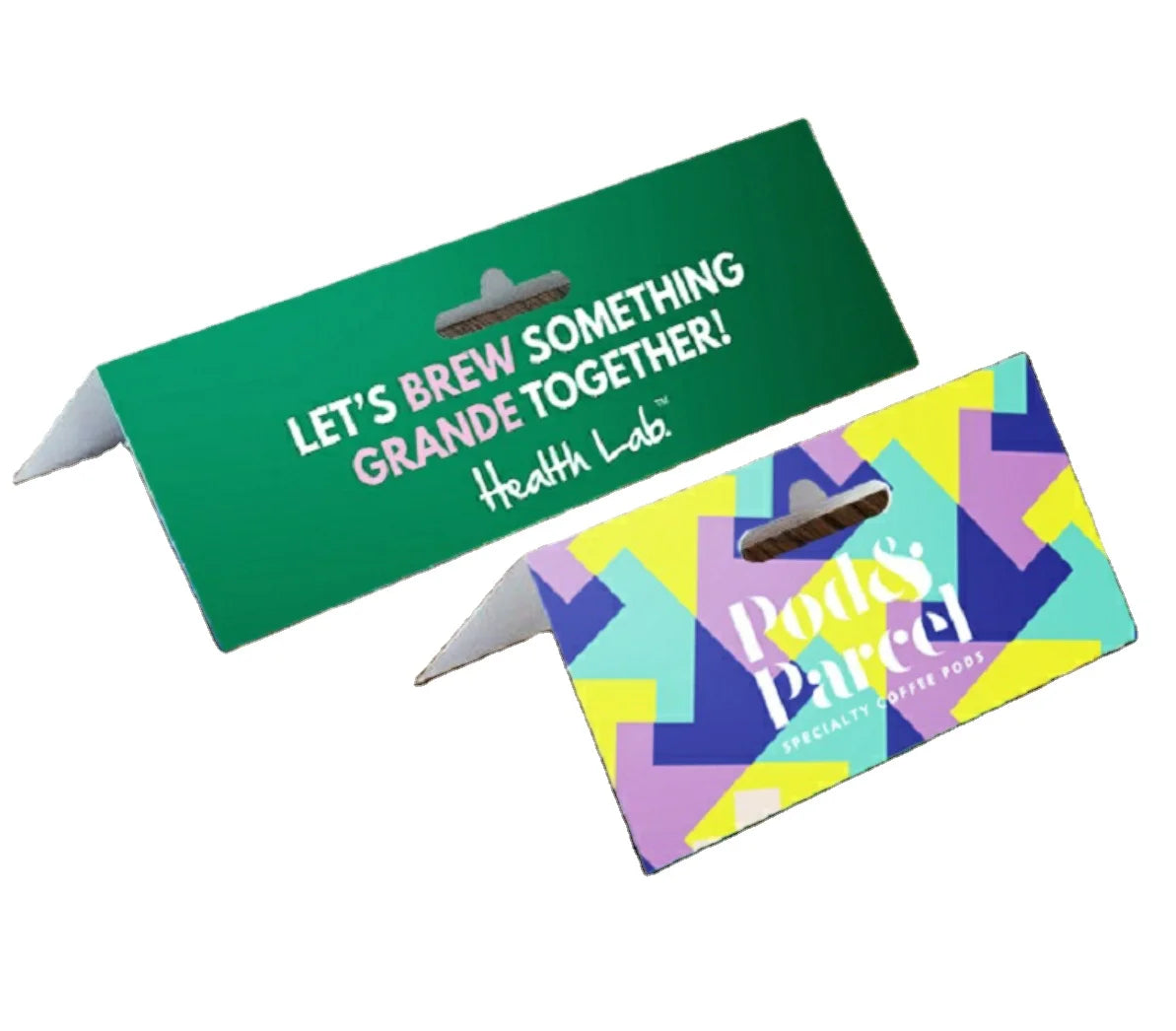 Custom Printed Classic Bag Topper Header Cards