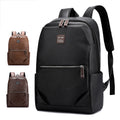 Custom New Design Men Multi Functional Waterproof PU Leather Business Laptop Bag Large School Travel Backpack