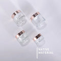 Frosted Sub-packaging Cream Bottle Facial Cream Bottle 5g 10g 15g 20g 30g 50g Travel Portable Cosmetic Glass Jar