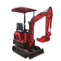 New Design Small Mini Excavators 1 TON AW10 With Swing Boom Strong Hydraulic Thumb Bucket