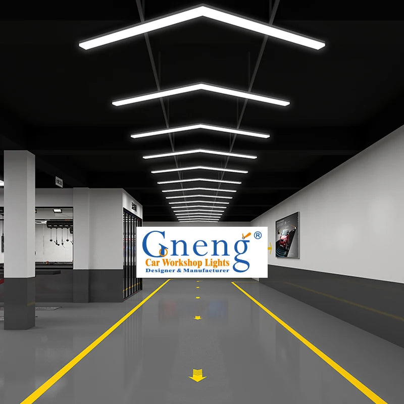 Wholesale Manufacturers Selling Arrow Shaped Exhibition Linear 6500K Car Beauty Repair Light