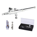 Metallic 2ml Small Capacity Double Dual Action air Brush Gun Aerografo air Brush for Miniature Paintings
