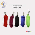 Alloy Horse Lead Rope with Hook Equestrian Supplies Wear-Resistant Reinforced Bridle Gear Horse Products